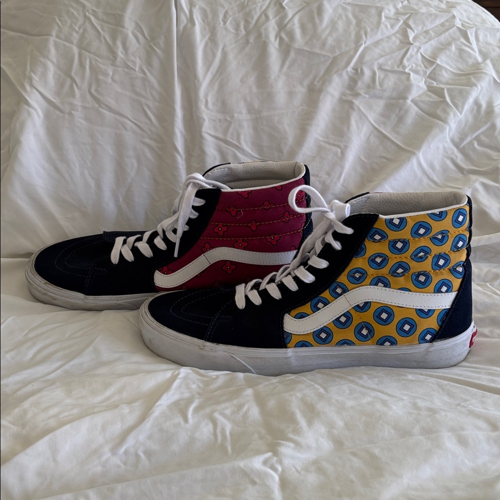 Vans sk8 hi tie print mix unisex US men’s 11.5 US women’s 13